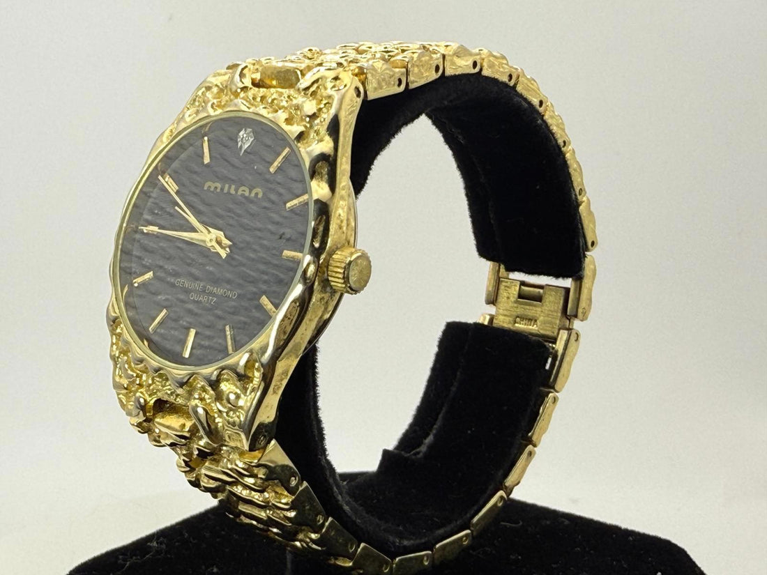 Milan Diamond Quartz 30mm case