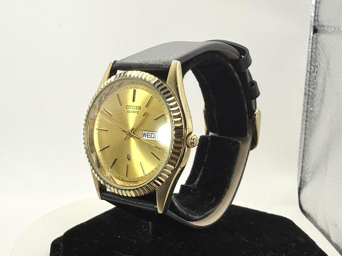 Citizen CQ 1102-R12543 President Quartz Vintage 35mm Case
