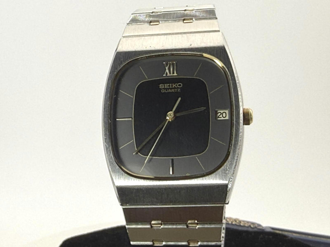 Seiko Quartz NOS Watch 6532-5109 Full Set Box Tags Manual 28mm