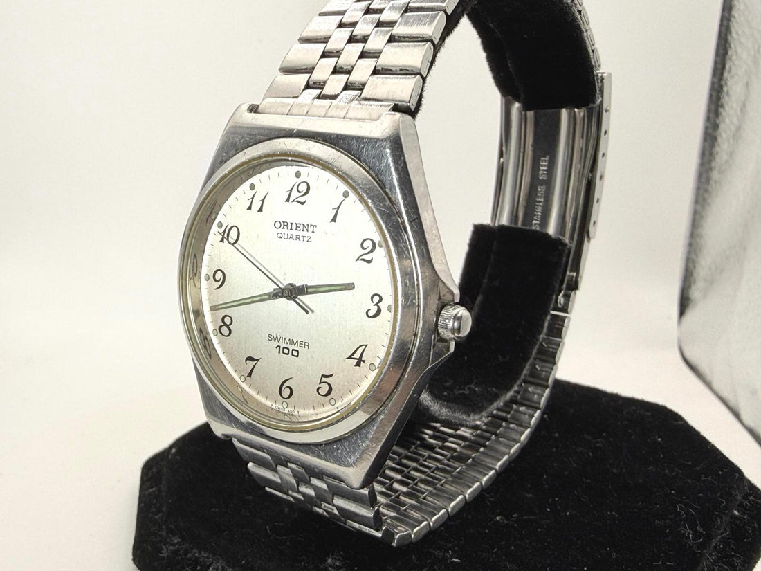 Orient Quartz Swimmer 100 36mm Model QWOB-CO New Crystal New Battery